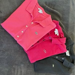 Lacoste Slim Fit Short Sleeve Polos